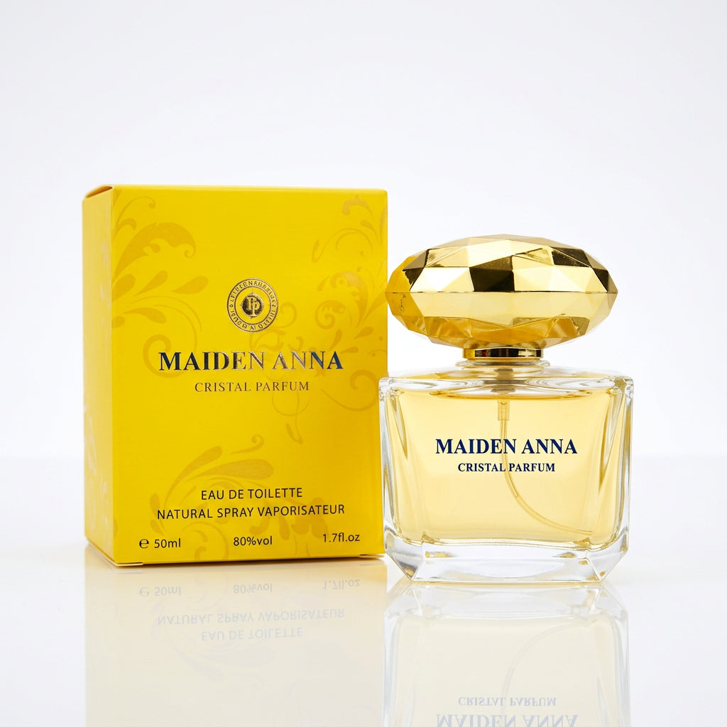 MAIDEN ANNA - CRYSTAL YELLOW | בהשראת ורסצ'ה ילו דיימונד