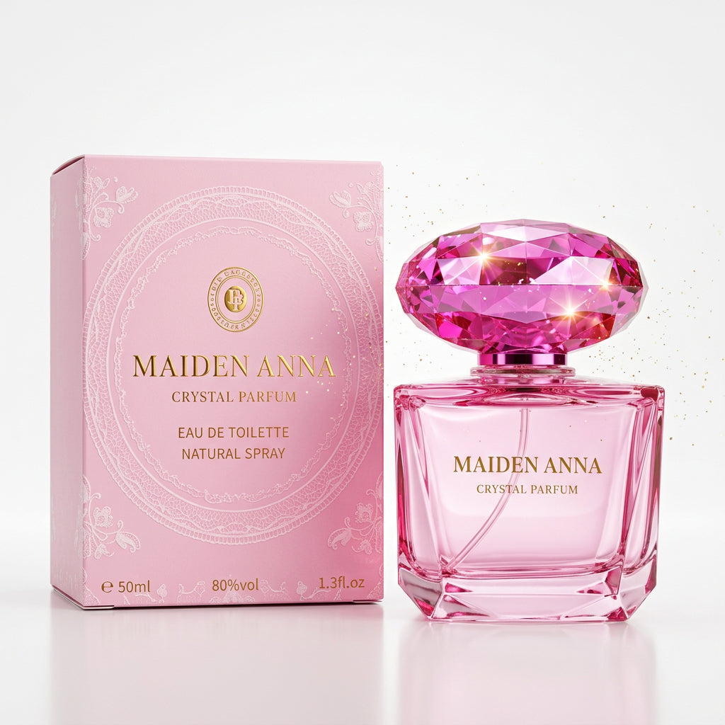 MAIDEN ANNA - CRYSTAL PINK | בהשראת ורסצ'ה ברייט קריסטל